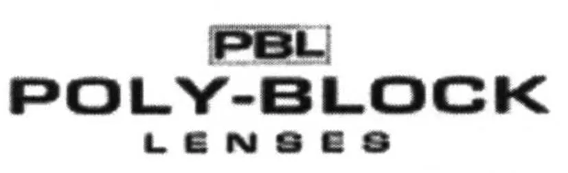 PBL POLY - BLOCK  LENSES