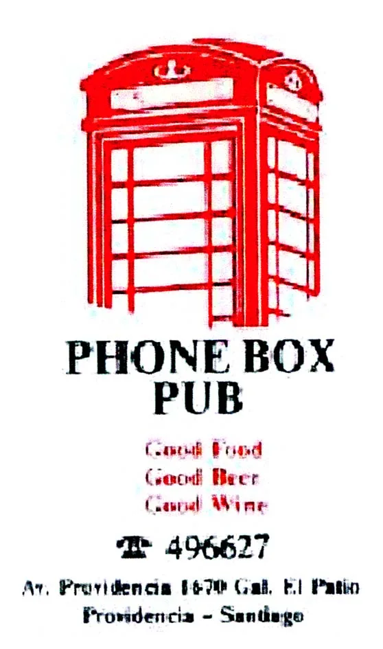 PHONE BOX PUB
