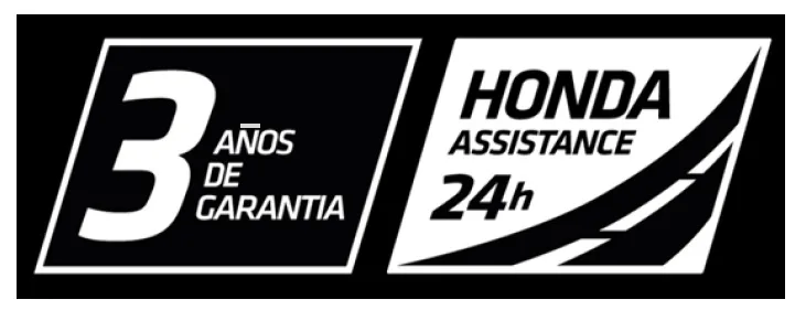 3 AÑOS DE GARANTIA HONDA ASSISTANCE 24H