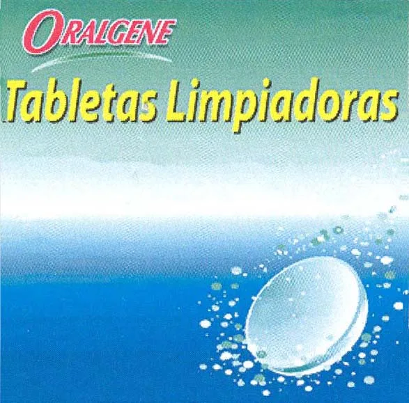 ORALGENE TABLETAS LIMPIADORAS