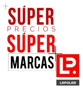 + SÚPER PRECIOS SÚPER MARCAS LP. LAPOLAR
