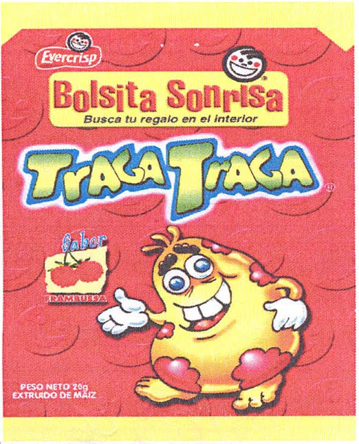 TRAGA TRAGA BOLSITA SONRISA