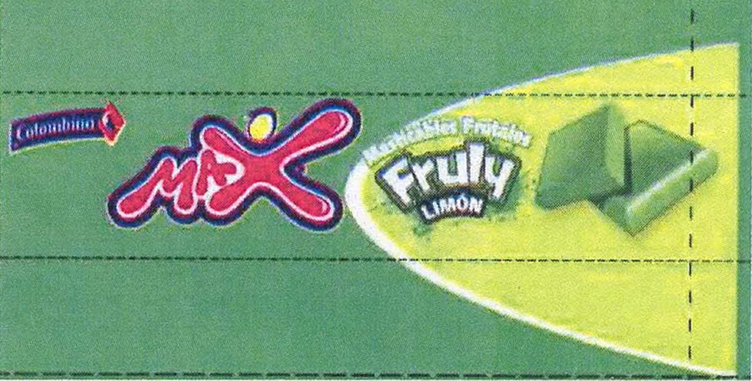 COLOMBINA MAX MASTICABLES FRUTALES FRULY LIMON