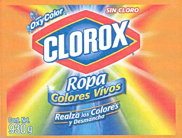 CLOROX ROPA COLORES VIVOS