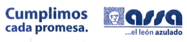 CUMPLIMOS CADA PROMESA. ASSA...EL LEON AZULADO