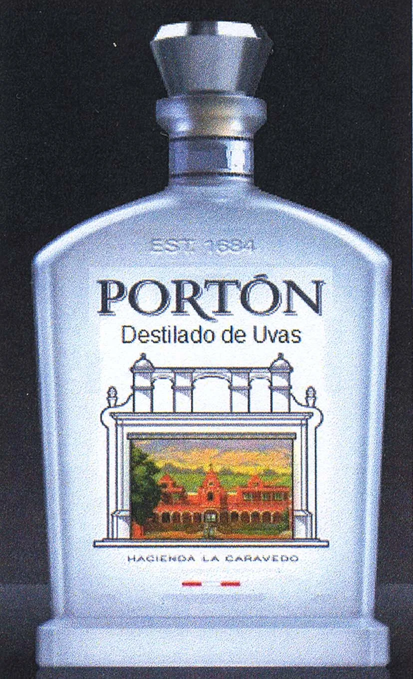 PORTÓN HACIENDA LA CARAVEDO, DESTILADO DE UVAS, EST. 1684