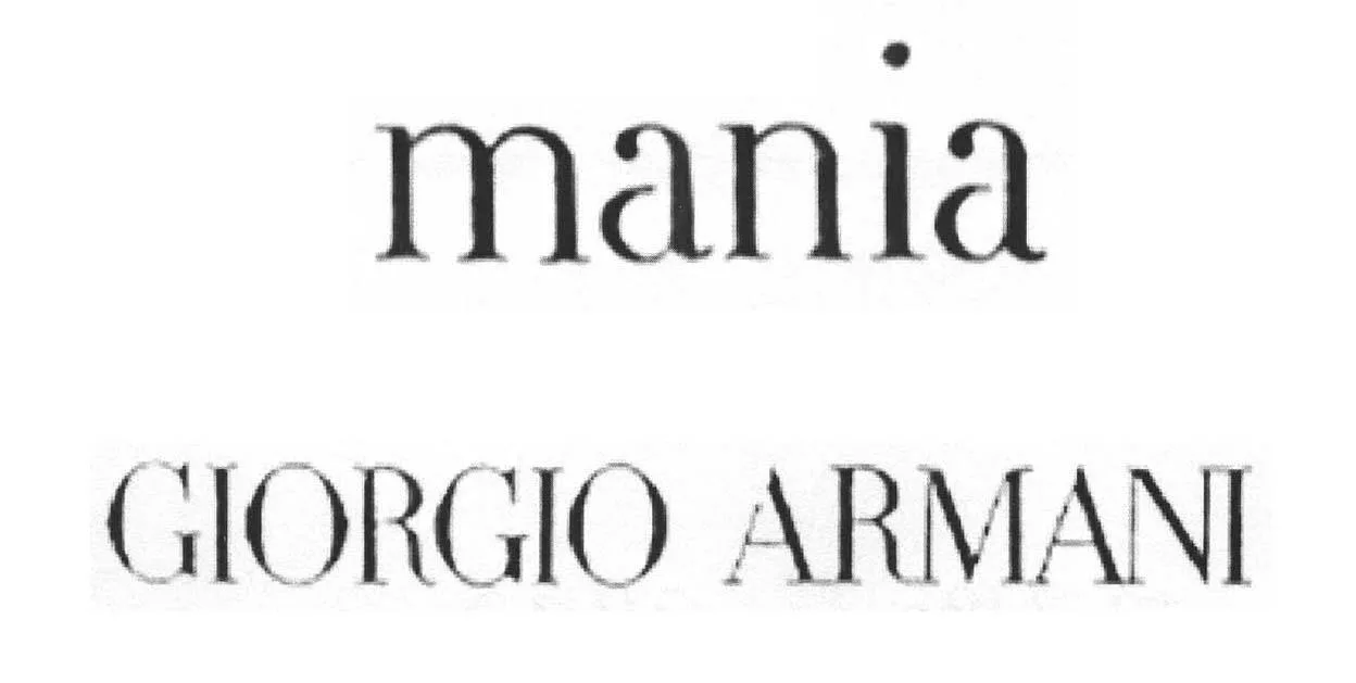 MANIA GIORGIO ARMANI