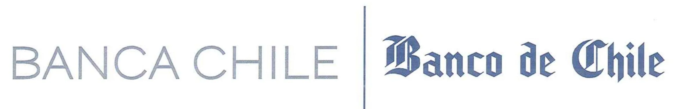 BANCA CHILE |  BANCO DE CHILE