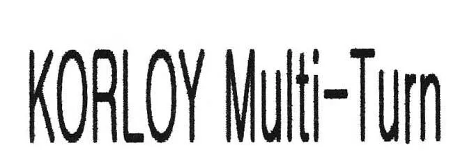 KORLOY MULTI-TURN