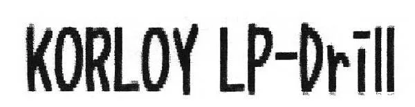 KORLOY LP-DRILL