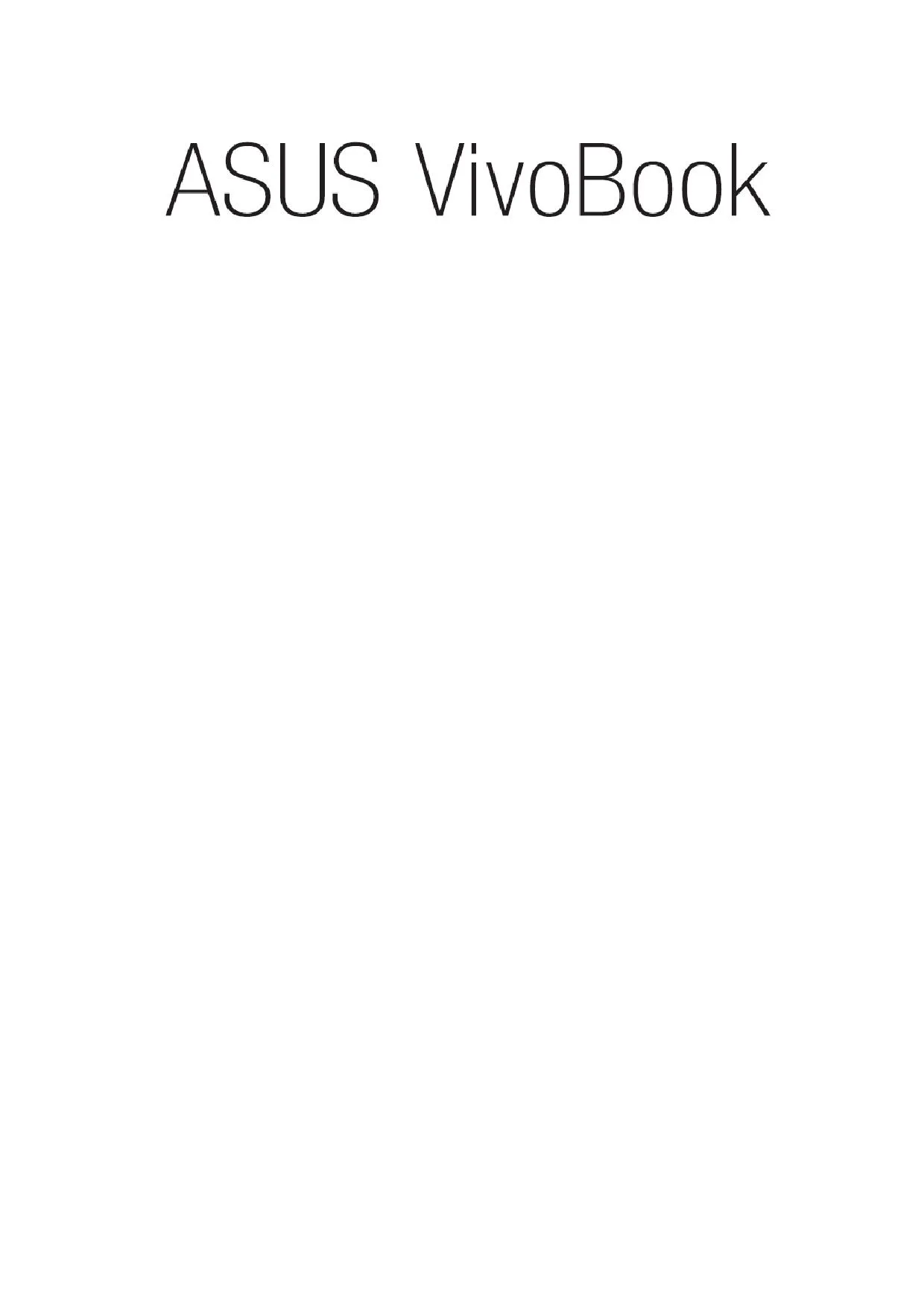 ASUS VIVOBOOK