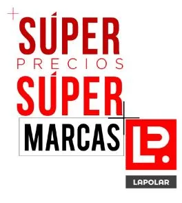 + SÚPER PRECIOS SÚPER MARCAS LP. LAPOLAR