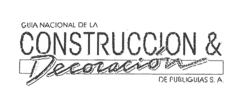 GUIA NACIONAL DE LA CONSTRUCCION & DECORACION DE PUBLIGUIAS