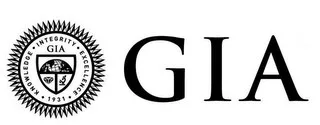 GIA GIA KNOWLEDGE INTEGRITY EXCELLENCE 1931