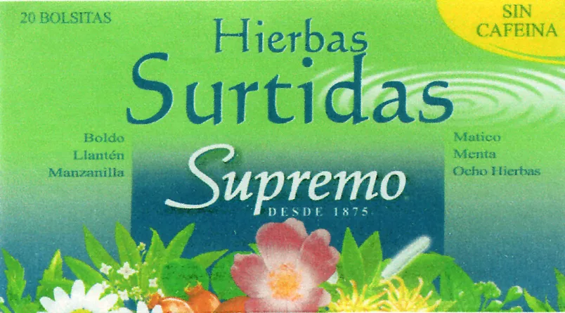 SUPREMO HIERBAS SURTIDAS