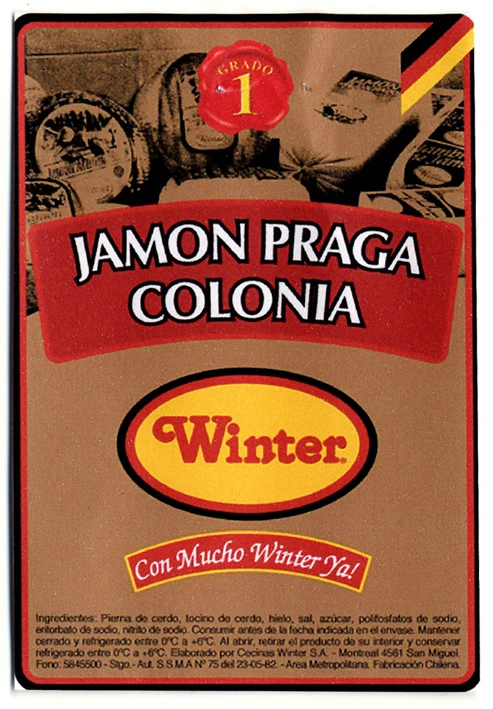 JAMON PRAGA COLONIA WINTER