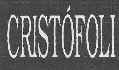 CRISTOFOLI