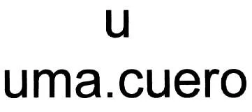U UMA.CUERO