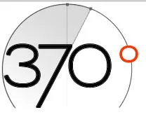 370°