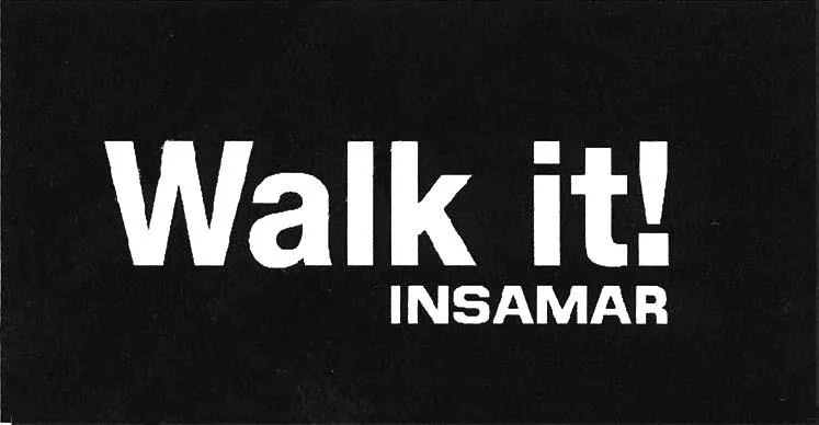 WALK IT! INSAMAR