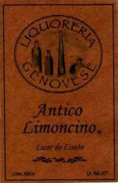 LIQUORERIA GENOVESE ANTICO LIMONCINO