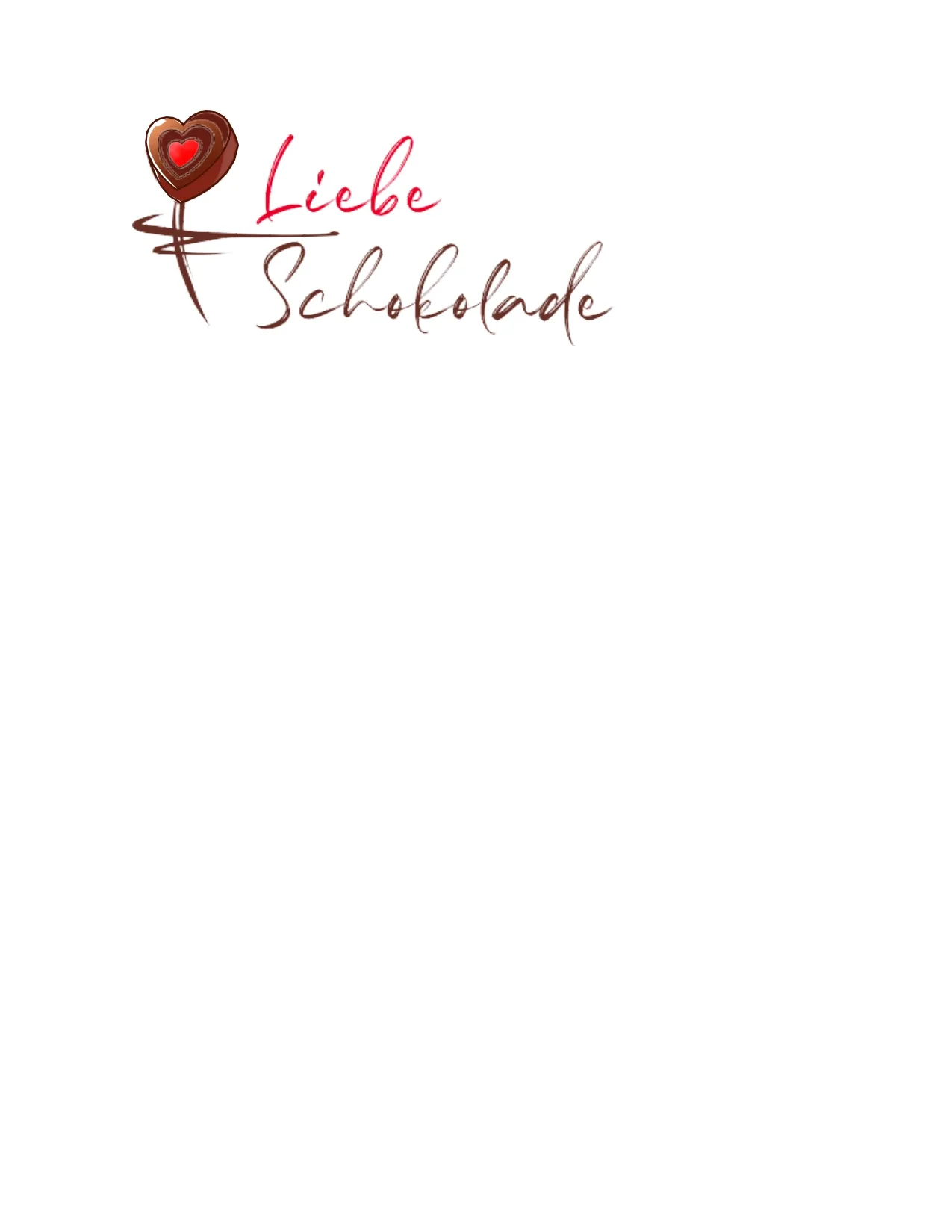 Liebe Schokolade