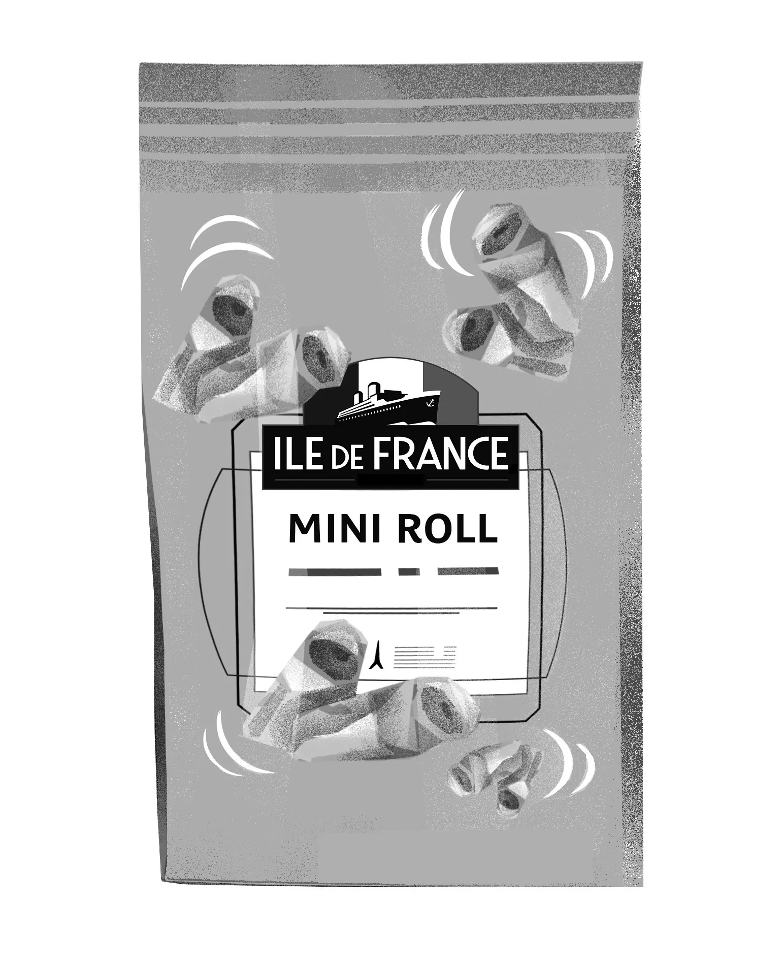ILE DE FRANCE MINI ROLL