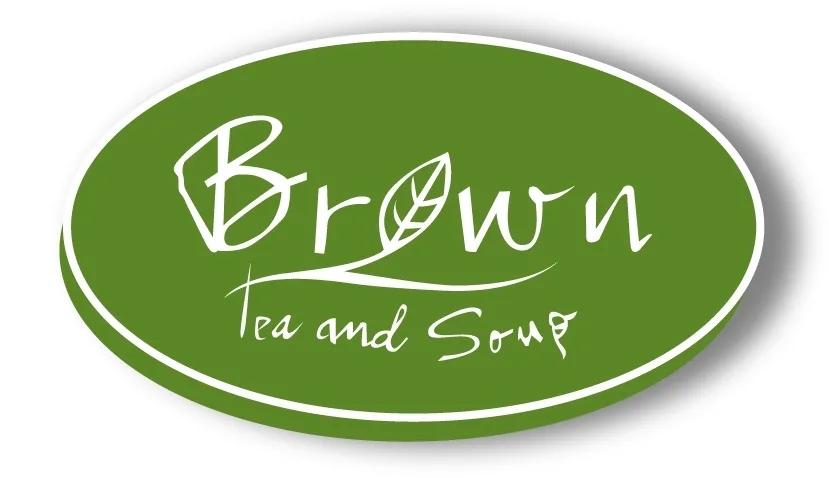 BROWN TEA AND SOUP
