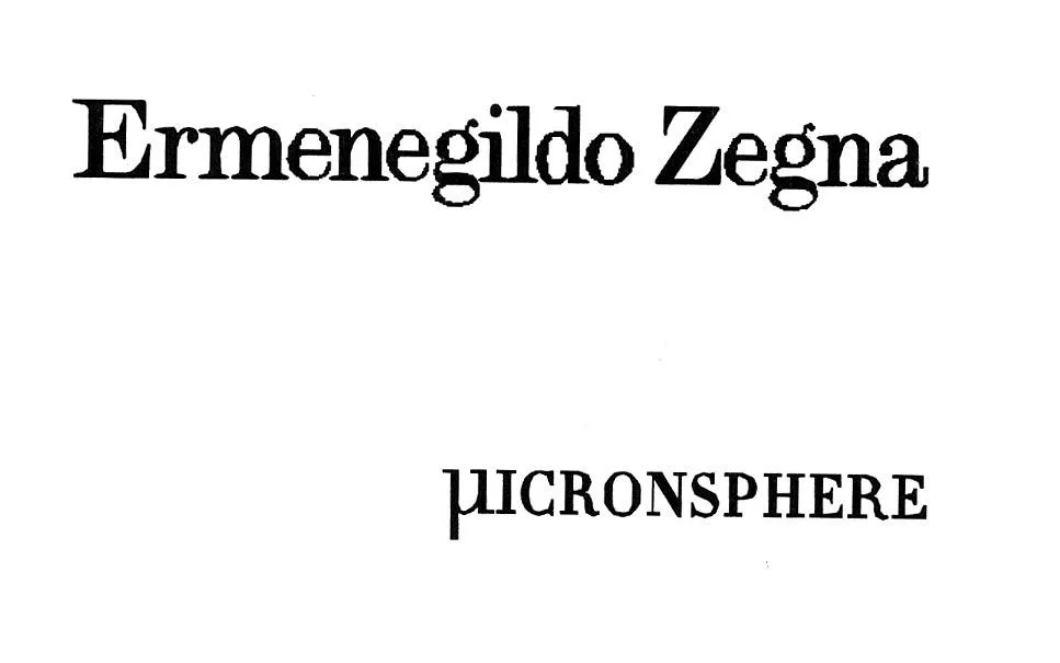 ERMENEGILDO ZEGNA UICRONSPHERE