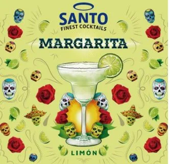 SANTO FINEST COCKTAILS MARGARITA LIMÓN