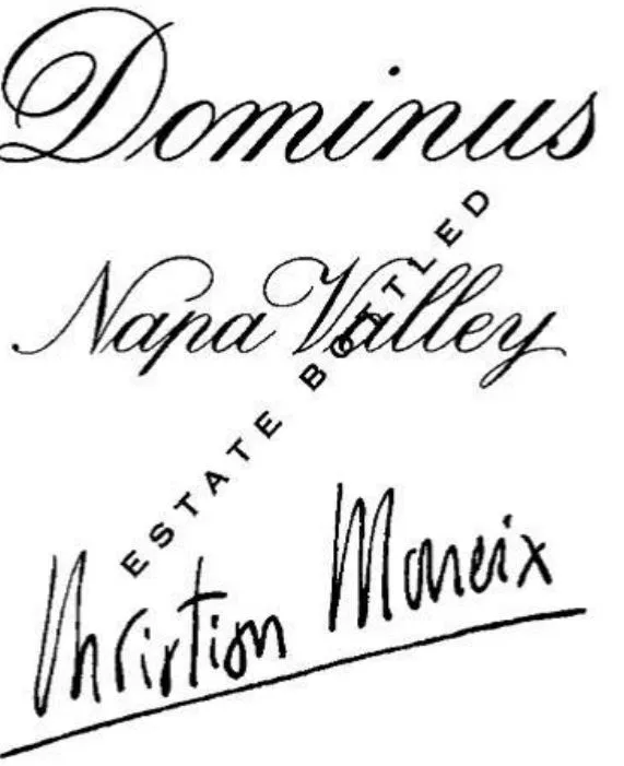 Dominus Napa Valley Estate Bottled Christian Moueix