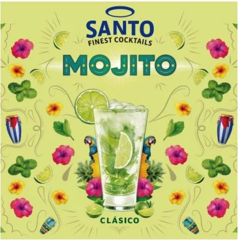 SANTO FINEST COCKTAILS MOJITO CLÁSICO