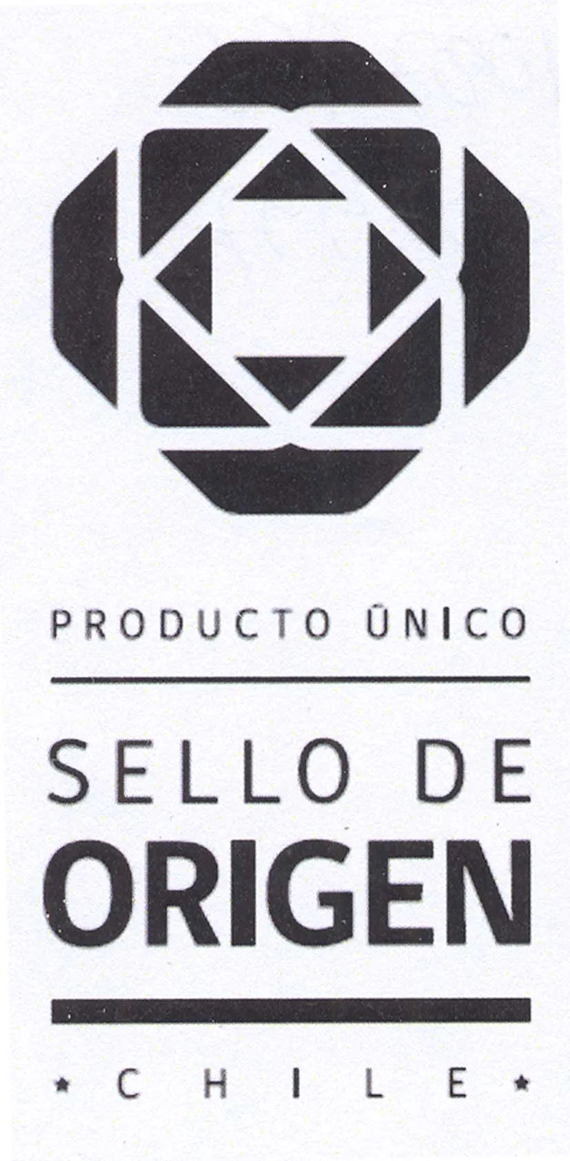 PRODUCTO UNICO SELLO DE ORIGEN CHILE
