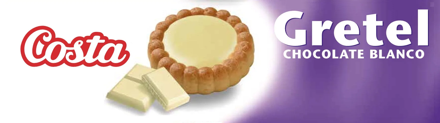 COSTA GRETEL CHOCOLATE BLANCO.